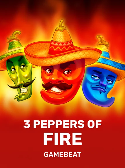 3 Peppers of Fire slot at Foxslots Casino